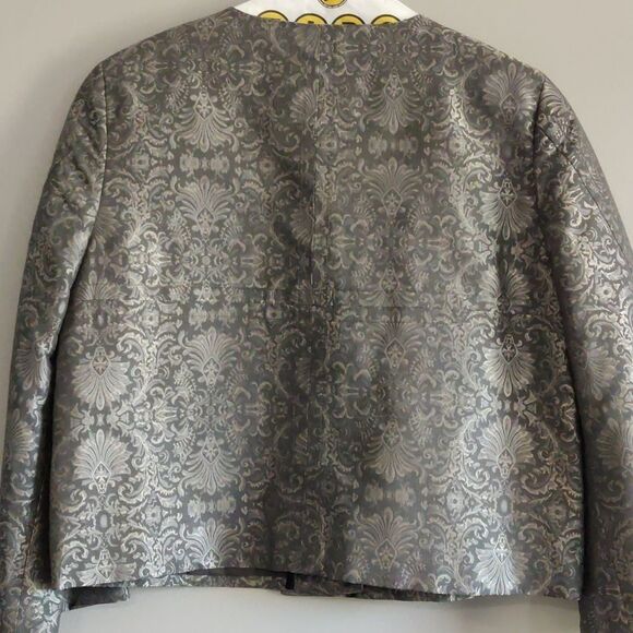 📏Robin Howe Silk Brocade Jacket - Picture 4 of 4